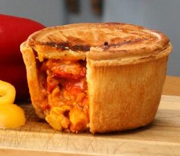 Gluten Free Pie Chip Shop Chicken Curry